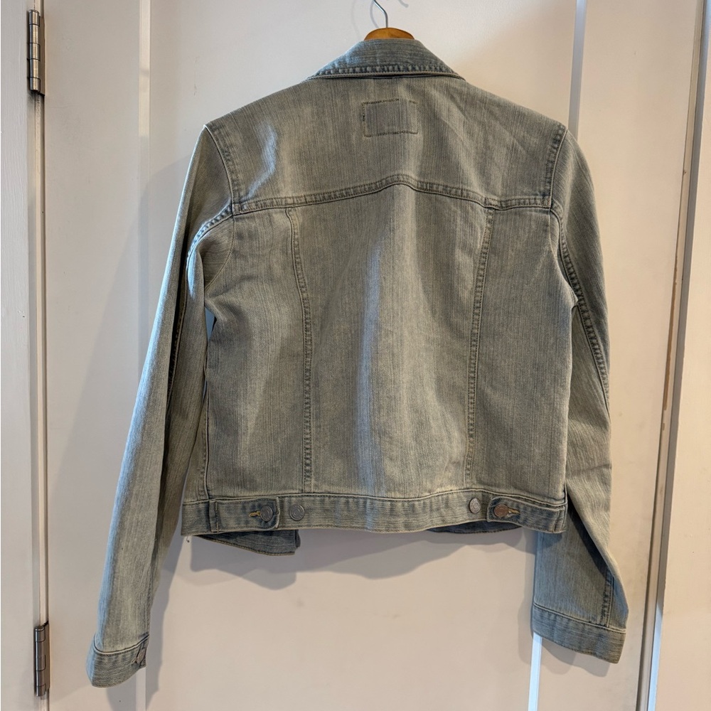 Banana Republic cropped jean jacket - Picture 2 of 3